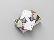 Olive Ikat | Illustrated Playing Cards