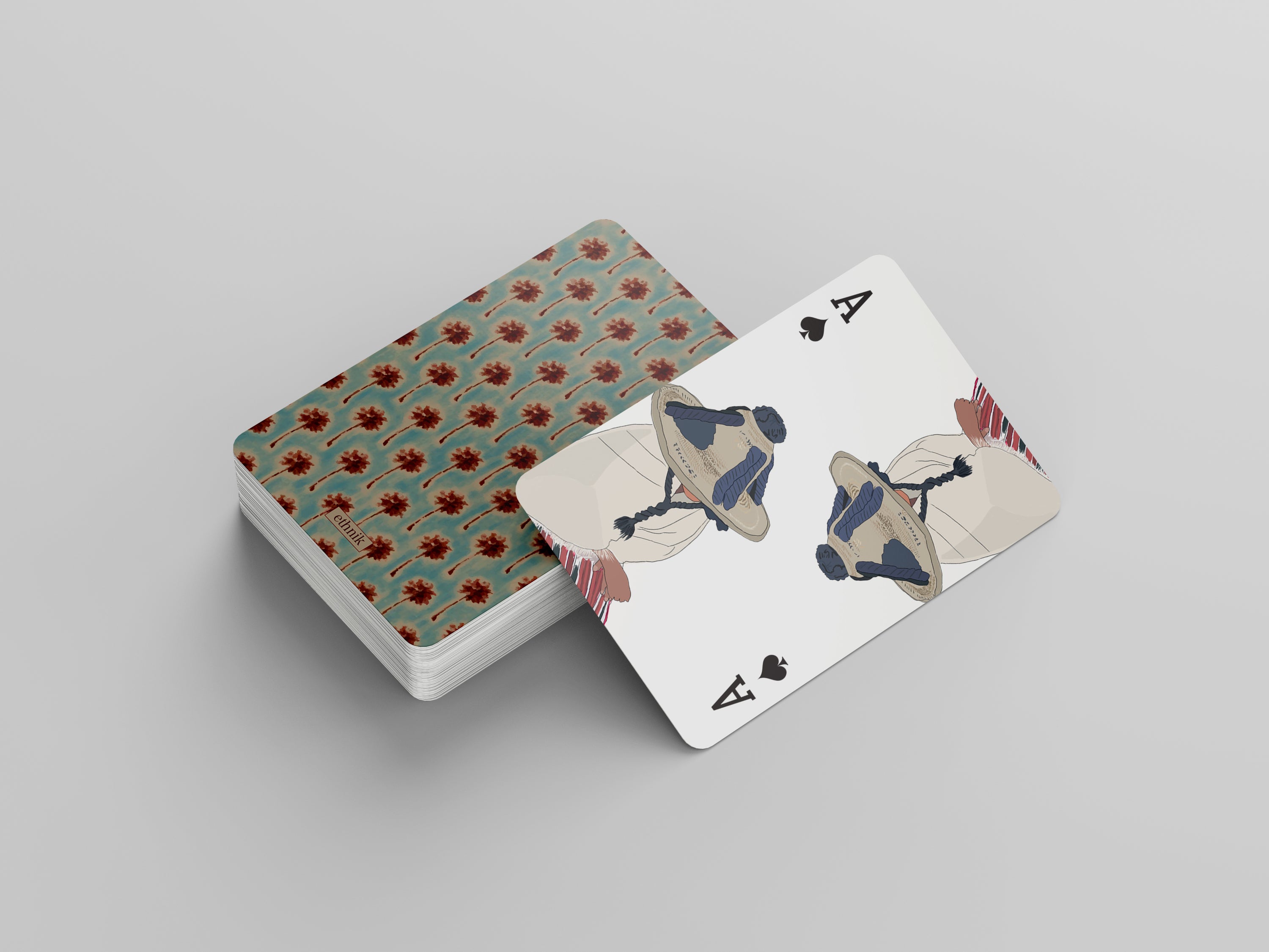 Palm Grove 2 | Illustrated Playing Cards