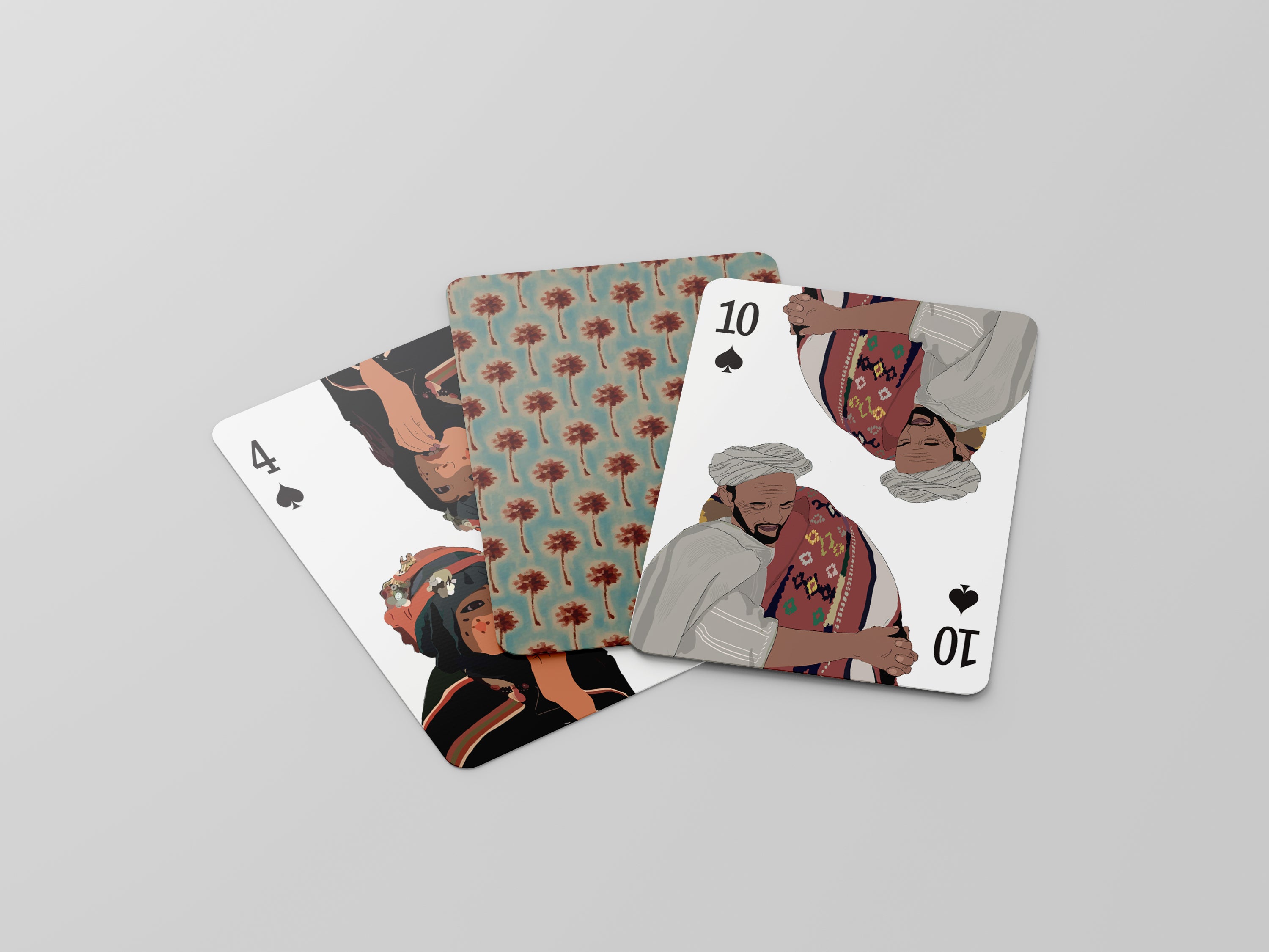 Palm Grove 2 | Illustrated Playing Cards