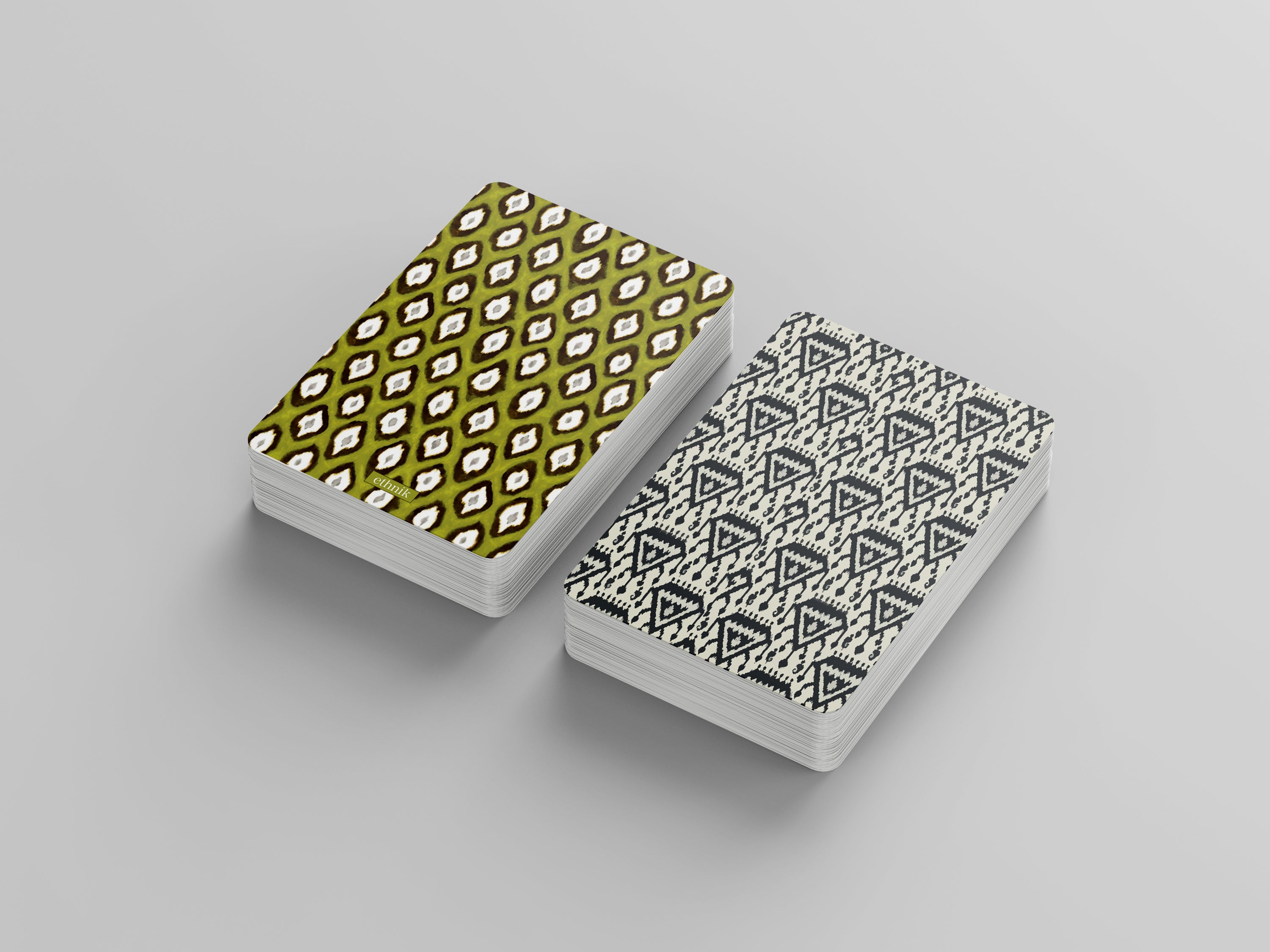 Ink Ikat | Illustrated Playing Cards