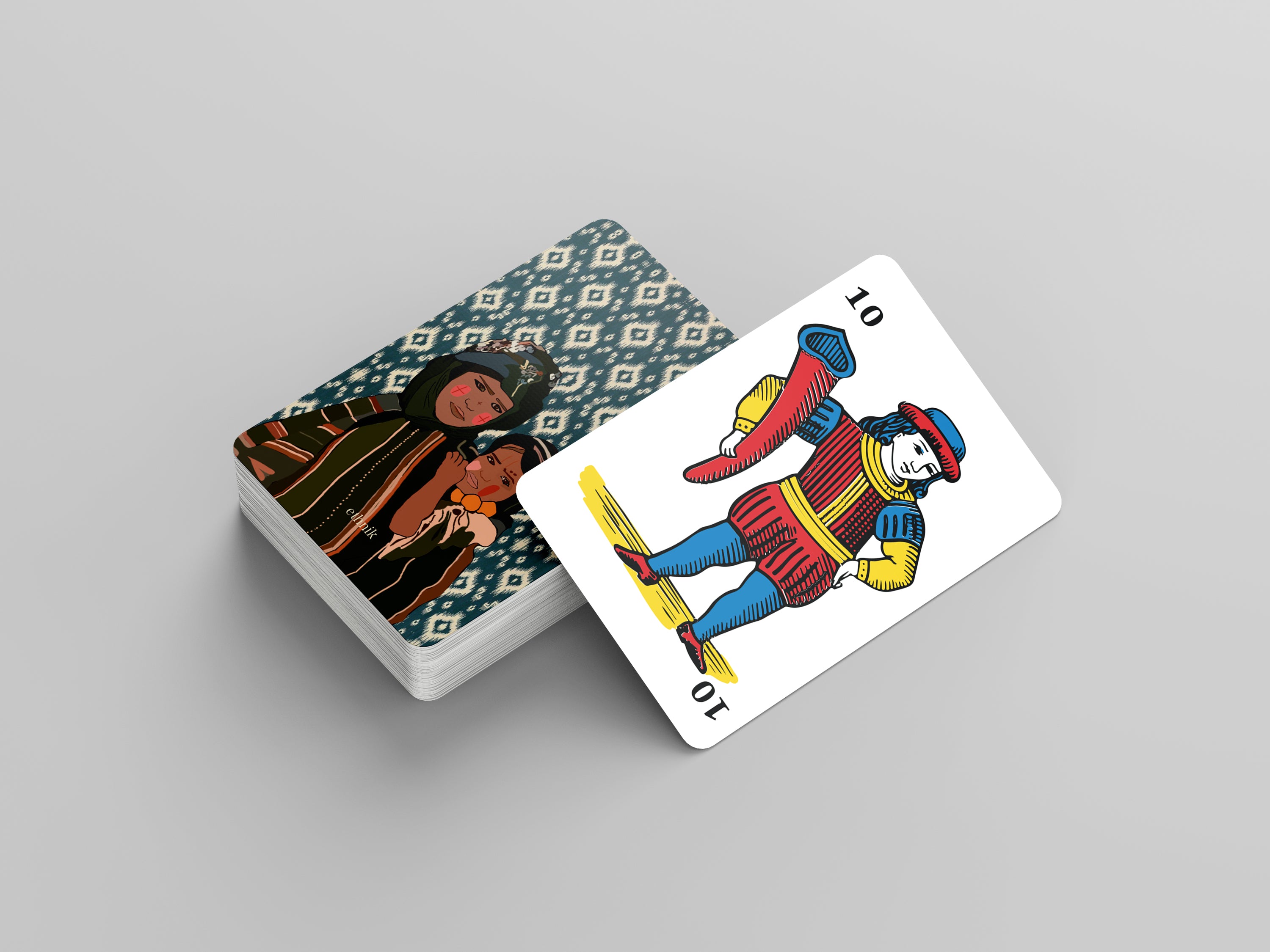 Mother & Daughter | Illustrated Playing Cards