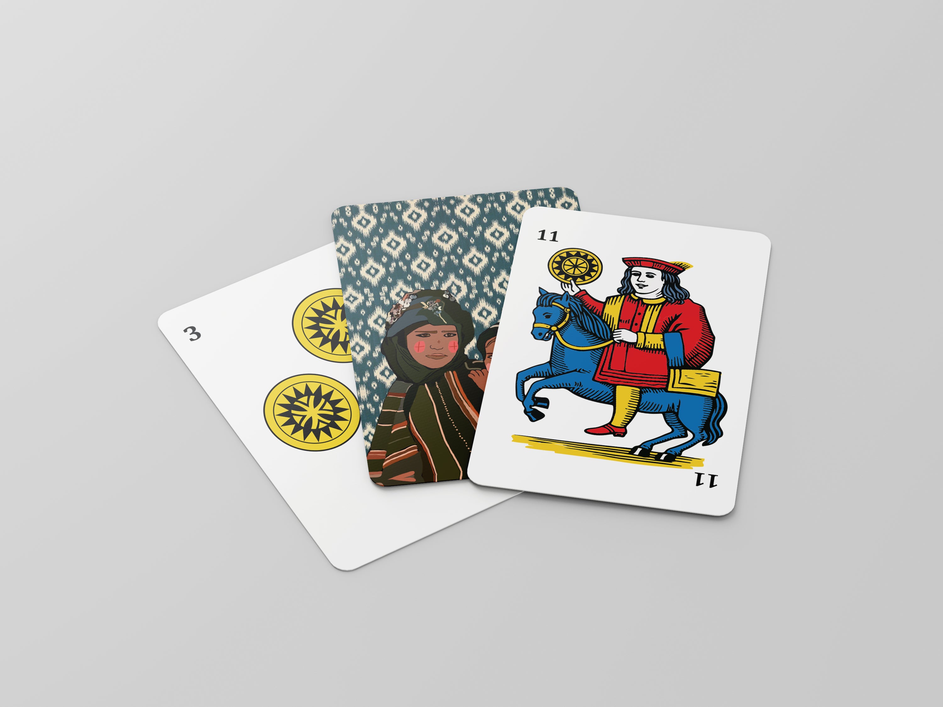 Mother & Daughter | Illustrated Playing Cards